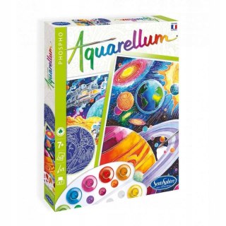 Aquarellum Kosmos Zestaw do Malowania Akwarelami dla Dzieci 7+