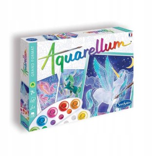 Aquarellum PEGAZ Zestaw do Malowania Akwarelami dla dzieci 7+