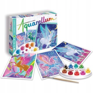 Aquarellum PEGAZ Zestaw do Malowania Akwarelami dla dzieci 7+