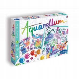 Aquarellum Ptaki Zestaw do Malowania Akwarelami dla Dzieci 7+