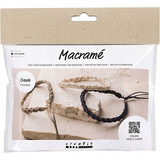 Mini Zestaw do Makramy Stwórz Bransoletki DIY