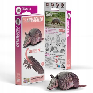 PANCERNIK Eko Układanka Puzzle Zwierzęta 3D EUGY