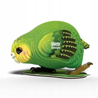 PAPUGA KAKAPO Układanka Puzzle 3D EUGY