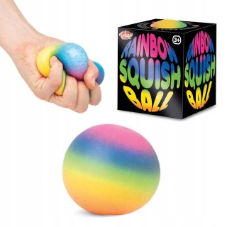 Rainbow Squish Ball Tęczowy gniotek na stres i koncentrację