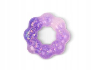 Scrunchems Sensory Bubble Ring Brokatowy gniotek antystresowy 8 cm