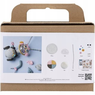 Zestaw Kreatywny Ulep Robota DIY Masy Plastyczne Stone Clay Silk Clay