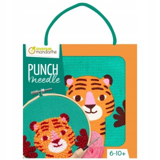 Zestaw Punch Needle TYGRYSEK Haft Igłą Tkacką DIY Avenue Mandarine