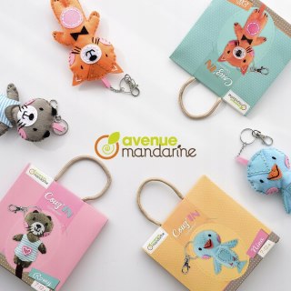 Zrób To Sam Brelok do szycia KOALA Avenue Mandarine