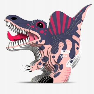 Spinozaur Dinozaur 3D Eko Układanka Kartonowa Kreatywna Edukacyjna 6+