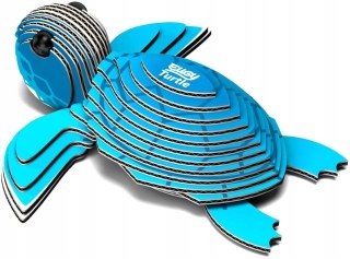 Żółwik Eugy 3D Eko Układanka Kartonowa Kreatywna Edukacyjna 6+