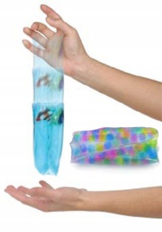 Wąż Wodny Sensoryczny Z KULECZKAMI 14cm Zręcznościowy