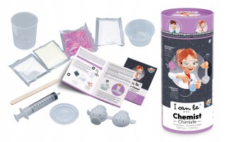 Zestaw Mały Chemik Eksperymenty Slime Glut Piłka Robaczki Chemia 8+
