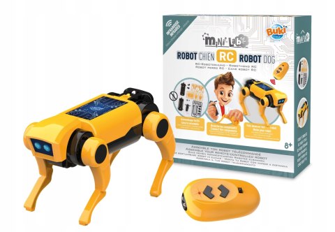 Buki Mini Lab Robot Pies do Złożenia Zdalnie Sterowany Pilot STEM 8+