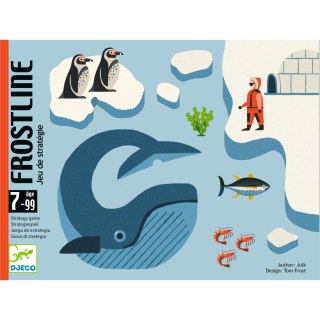 Djeco Frostline Gra Karciana Strategiczna Ocean Zwierzęta Morskie 7+