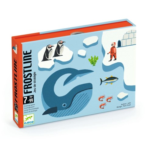 Djeco Frostline Gra Karciana Strategiczna Ocean Zwierzęta Morskie 7+