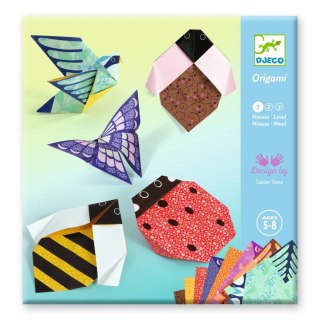 Djeco Origami W Ogrodzie Zestaw Kreatywny DIY FSC 5+ Papier