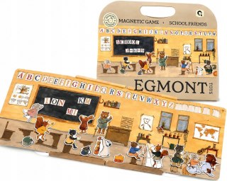 EGMONT TOYS Gra Magnetyczna Układanka Szkolni Przyjaciele Magnesy