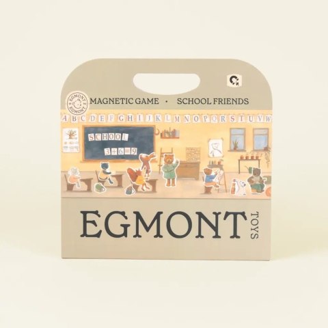 EGMONT TOYS Gra Magnetyczna Układanka Szkolni Przyjaciele Magnesy