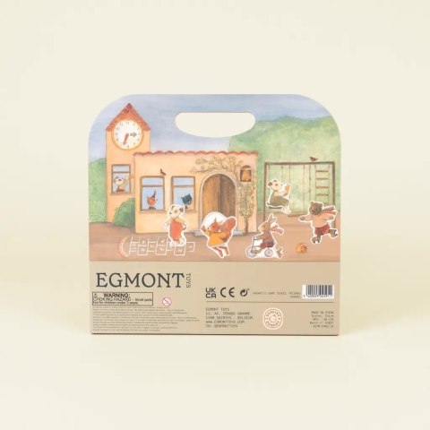 EGMONT TOYS Gra Magnetyczna Układanka Szkolni Przyjaciele Magnesy