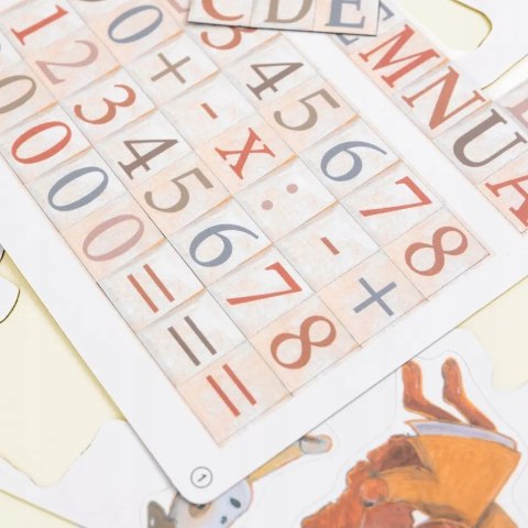 EGMONT TOYS Gra Magnetyczna Układanka Szkolni Przyjaciele Magnesy
