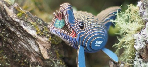 EUGY Mozazaur Mosasaurus Puzzle 3D EKO Układanka Model 25 el. 6+