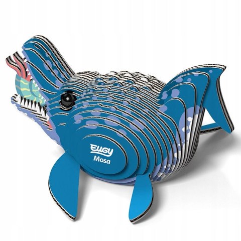 EUGY Mozazaur Mosasaurus Puzzle 3D EKO Układanka Model 25 el. 6+