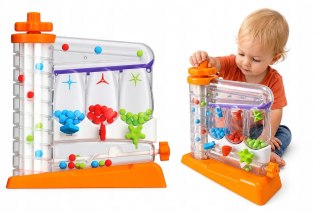 Fat Brain Toys SortAgain Zakręcony Sorter Kulek Sensoryczny Labirynt 18m+
