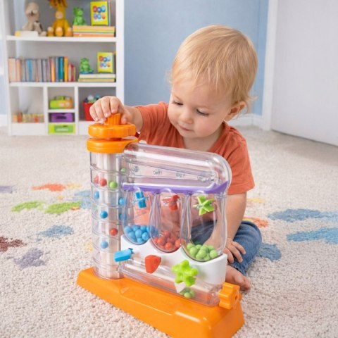 Fat Brain Toys SortAgain Zakręcony Sorter Kulek Sensoryczny Labirynt 18m+