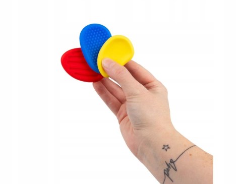 Kamienie Sensoryczne Antystresowe Fidget Worry Stones 6 szt Zabawka SI 3+