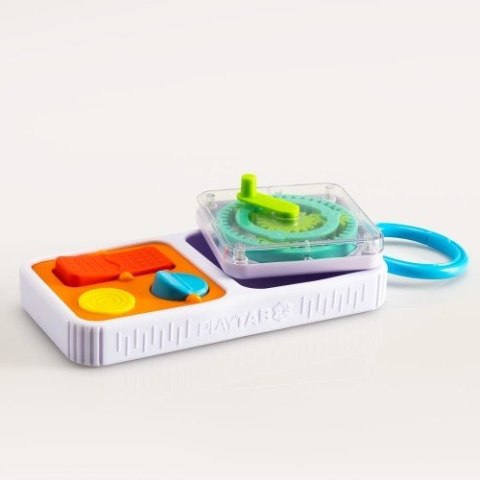 PlayTab Go sensoryczne kwadraty z zawieszką Montessori Fat Brain Toy 12m+