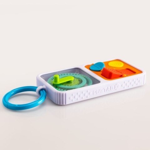 PlayTab Go sensoryczne kwadraty z zawieszką Montessori Fat Brain Toy 12m+